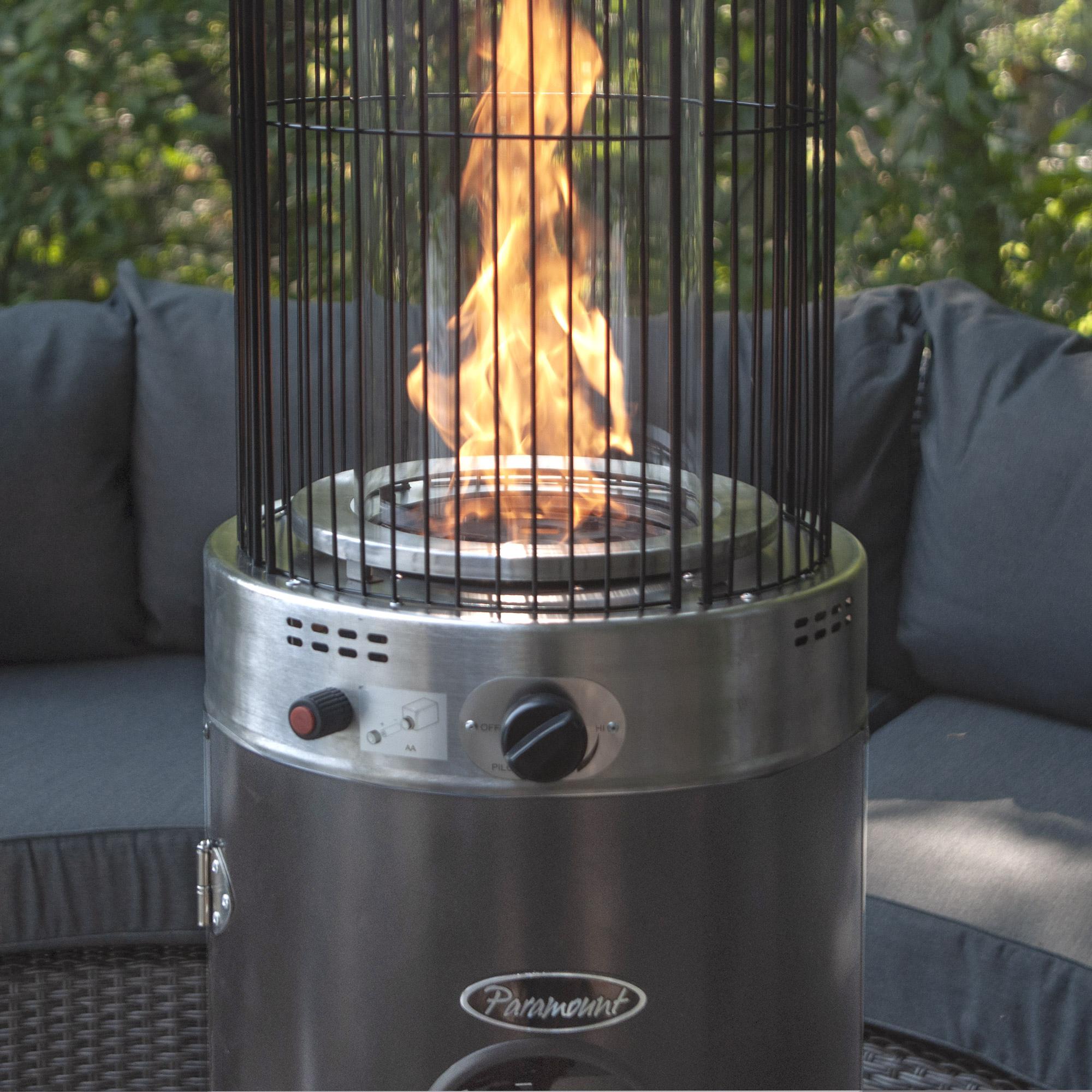 Paramount Venturi Spiral Flame Heater, Grey